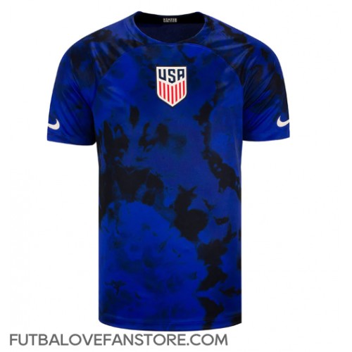 Spojené štáty Jesus Ferreira #9 Vonkajší futbalový dres MS 2022 Krátky Rukáv